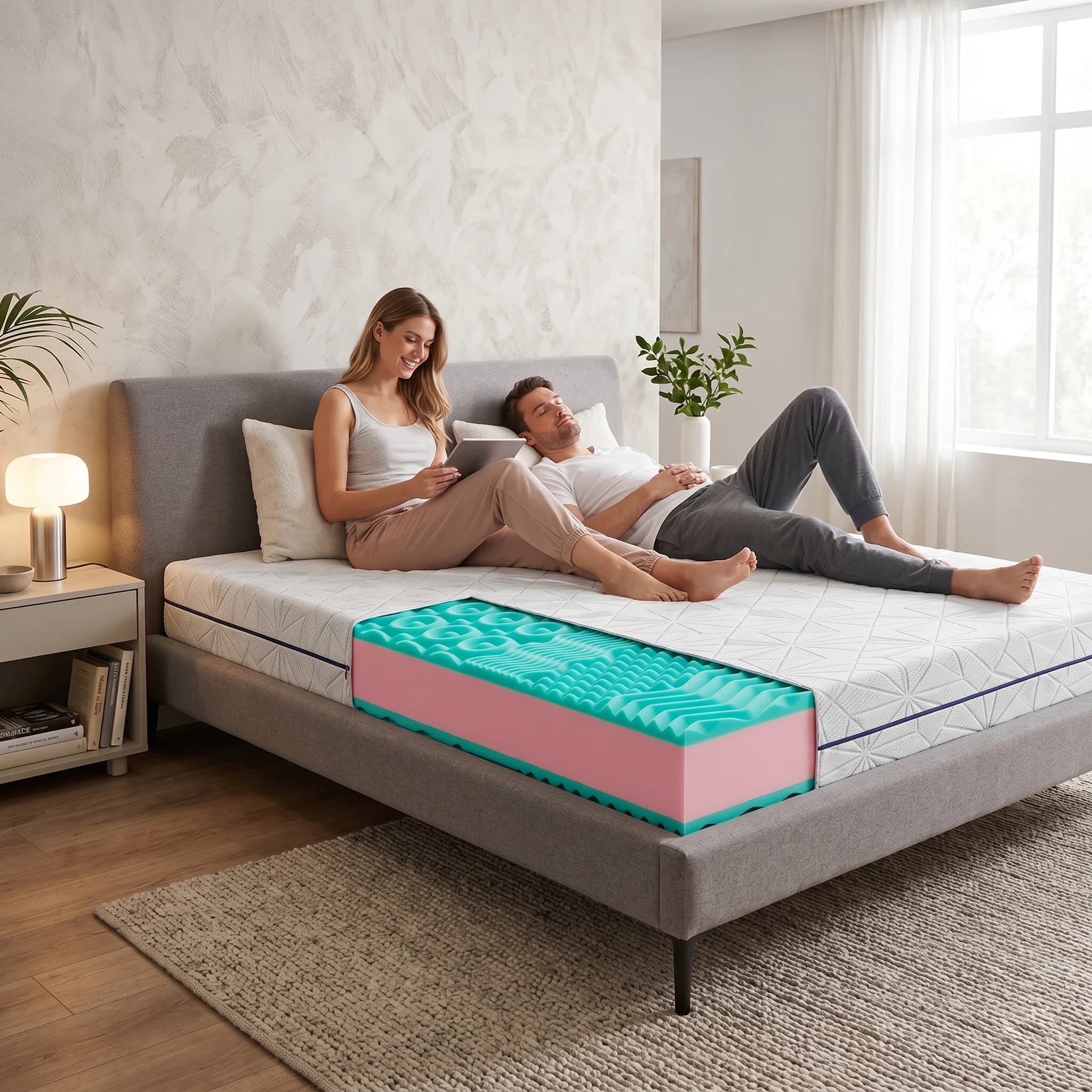 Матрац Elva Fjord — ортопедичний матрац у коробці